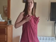 Arab busty girl dancing provocatively