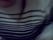 Asian woman oral sex and cums on face