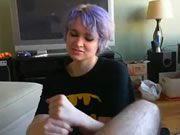 Lady wants to eat sperm